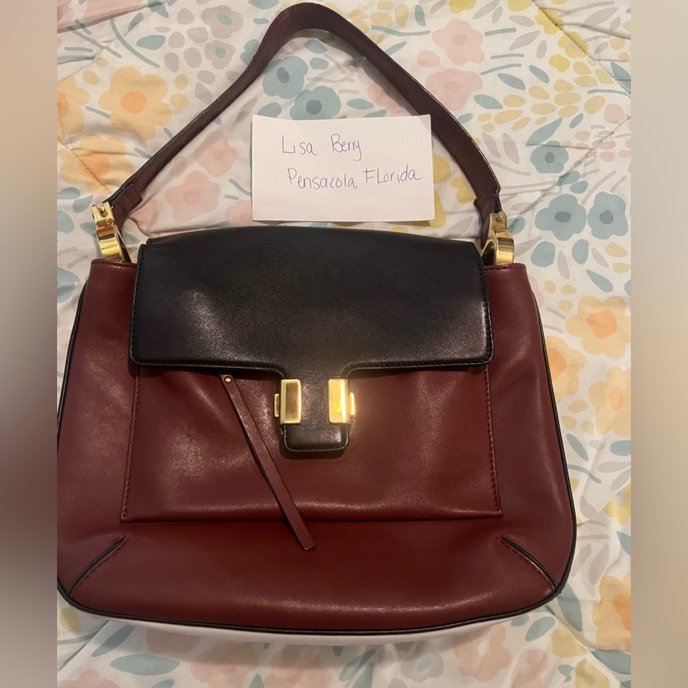 Chloe Amelia Leather Shoulder Bag, RARE HTF